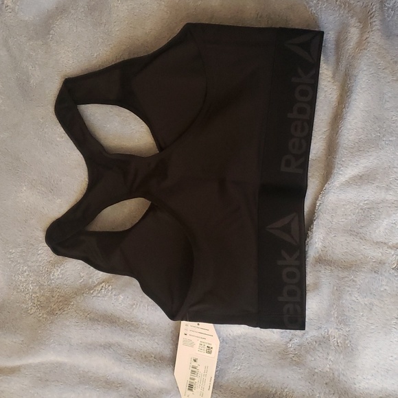 Reebok Medium Impact Performance Sport Bra - Picture 8 of 10